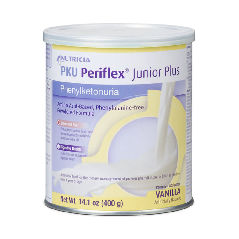 Pku Periflex® Junior Plus Vanilla Flavor Pku Oral Supplement, 400 Gram Can, Sold As 1/Each Nutricia 89478
