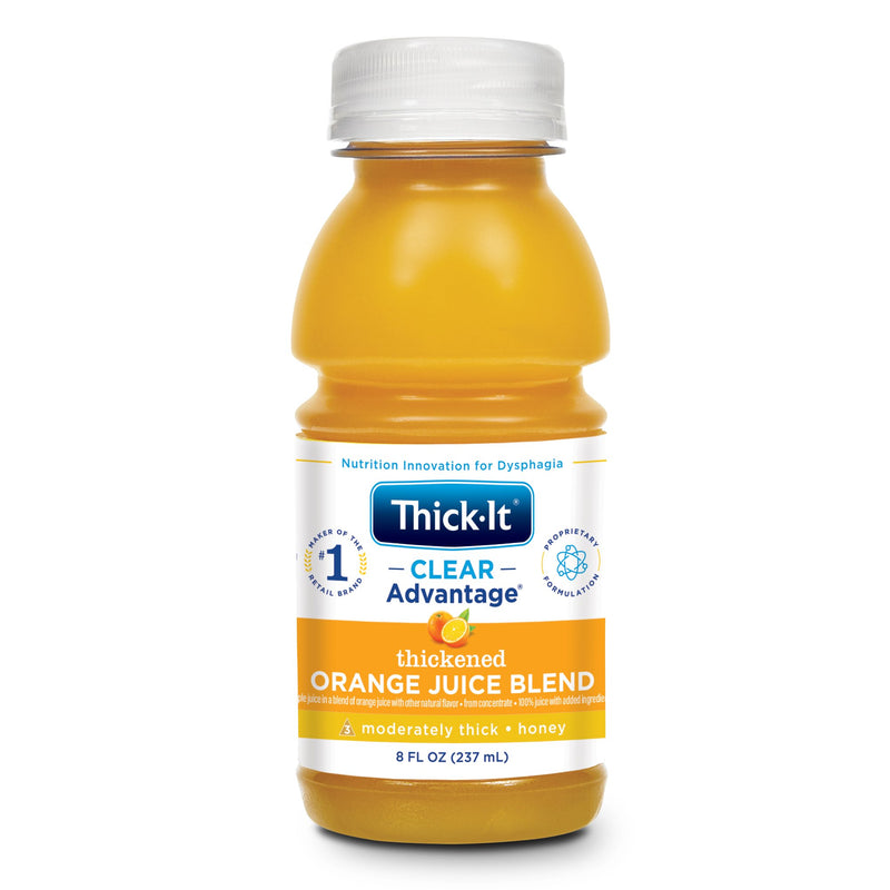 Thick-It® Clear Advantage® Honey Consistency Orange Thickened Beverage, 8 Oz. Bottle, Sold As 1/Each Kent B478-L9044