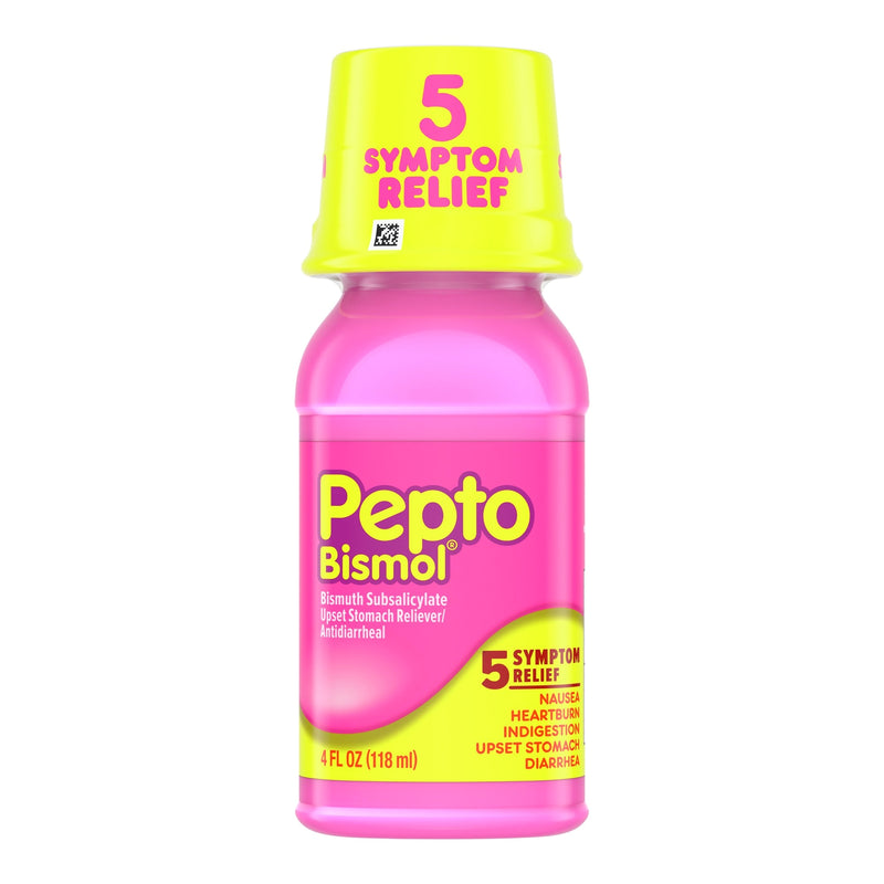 Pepto Bismol® Bismuth Subsalicylate Anti-Diarrheal, 4-Ounce Bottle, Sold As 1/Each Procter 37000003201