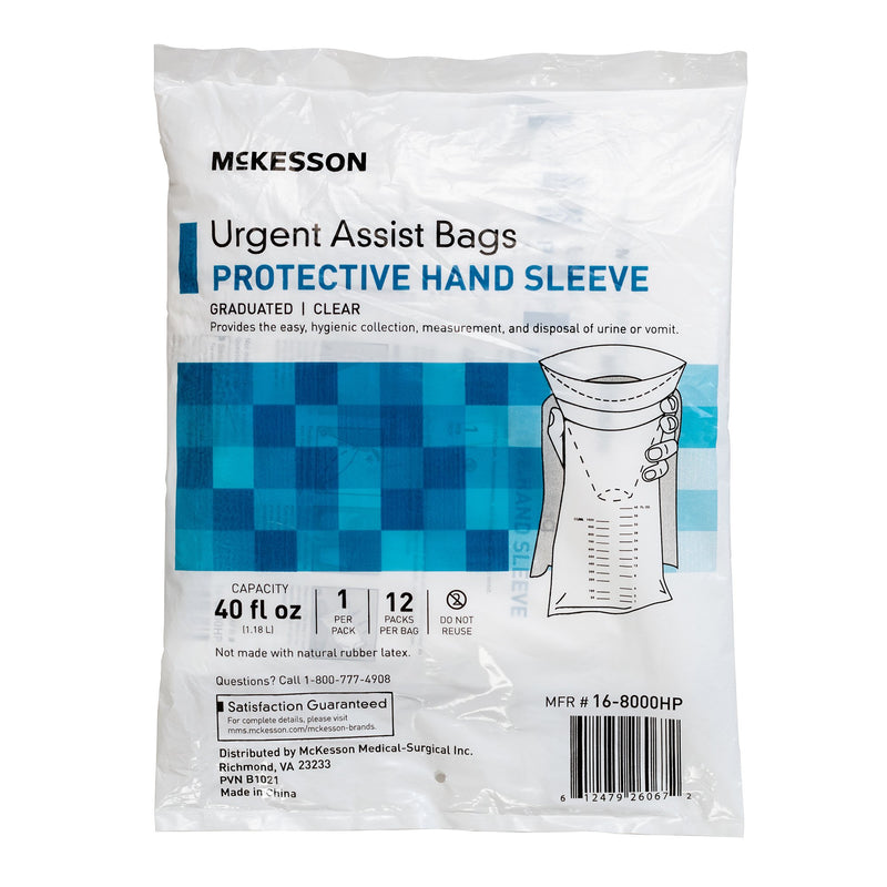 Mckesson Urgent Assist Bags With Protective Hand Sleeve, Sold As 12/Bag Mckesson 16-8000Hp