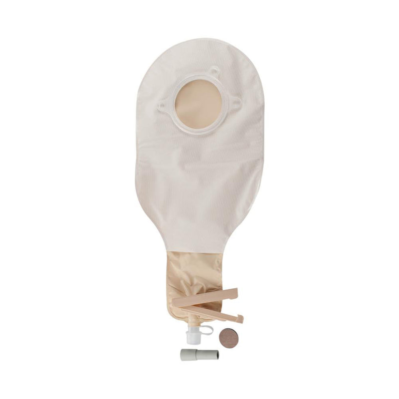 Sur-Fit Natura® Drainable Opaque Filtered Colostomy Pouch, 11½ Inch Length, 1¾ Inch Flange, Sold As 5/Box Convatec 401557