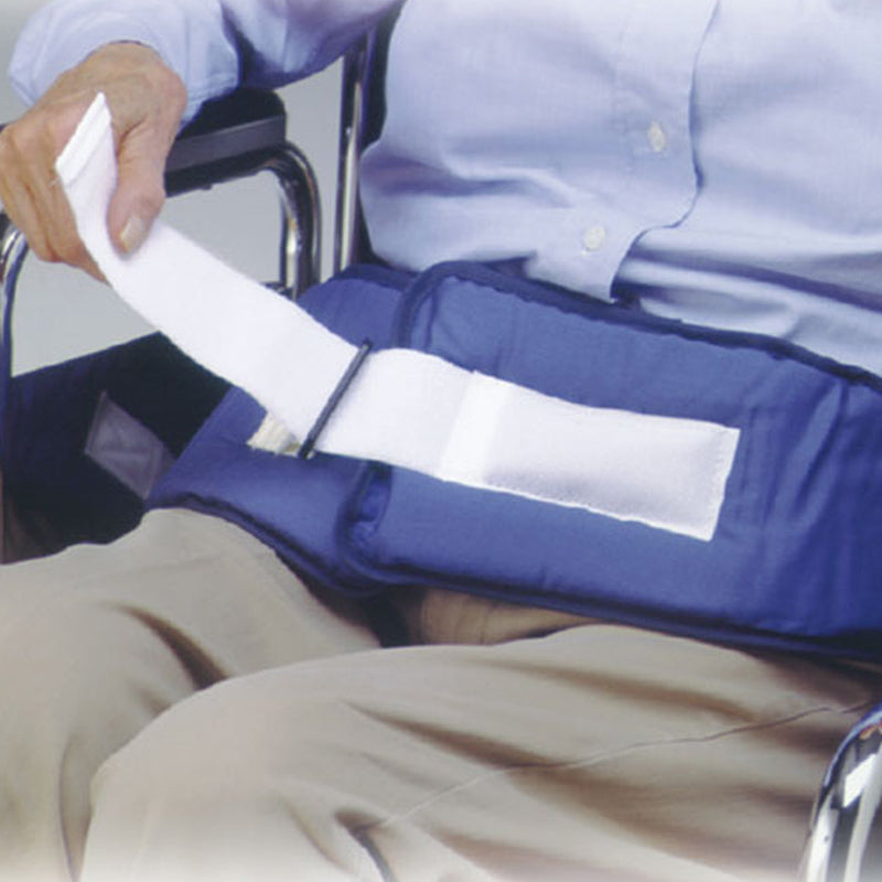 Skil-Care™ Chair Waist Belt Restraint, 5 X 26 X 42 In., Blue, Sold As 1/Each Skil-Care 301250