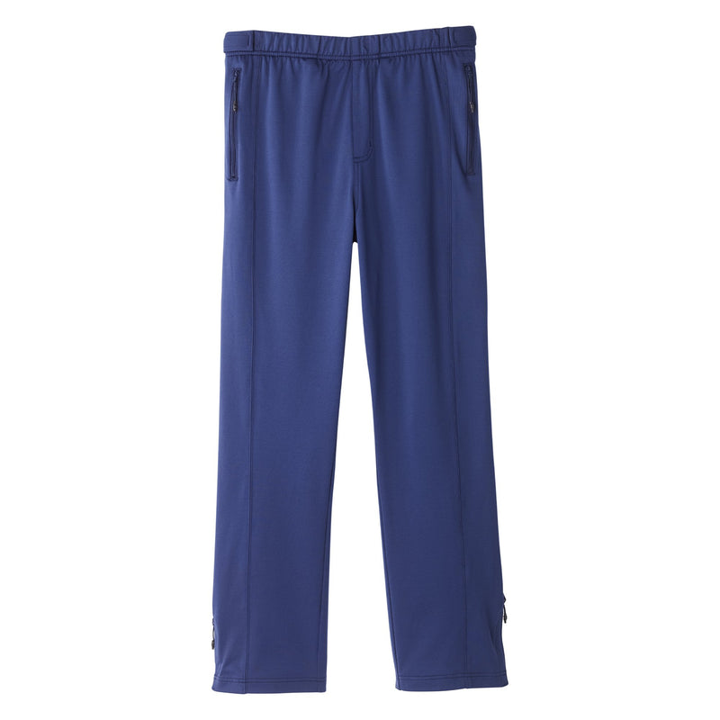 Silverts® Men'S Easy Touch Side Zip Pant With Catheter Access, Navy Blue, Medium, Sold As 1/Each Silverts Sv41300_Nav_M