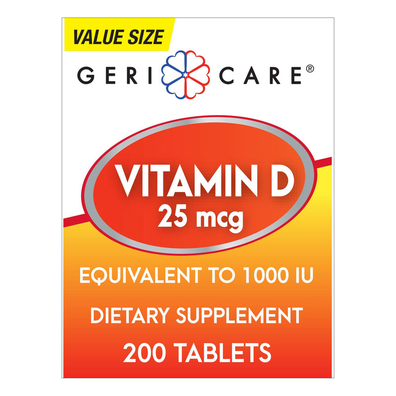 Geri-Care® Vitamin D-3 Supplement, Sold As 12/Case Geri-Care 876-20-Gcp