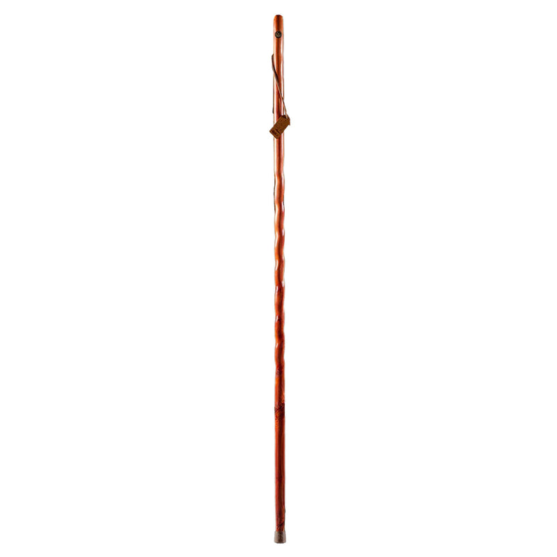 Brazos™ Twisted Cedar Backpacker Handcrafted Walking Stick, 58-Inch, Sold As 1/Each Mabis 602-3000-1253