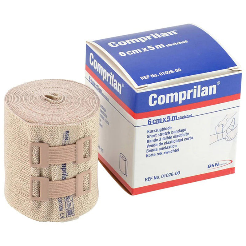 Comprilan® Clip Detached Closure Compression Bandage, 2-2/5 Inch X 5-1/2 Yard, Sold As 20/Case Bsn 01026000