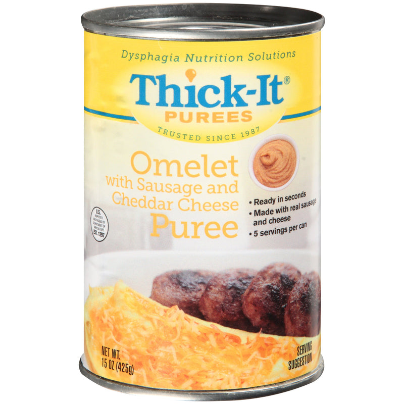 Thick-It® Purees Omelet With Sausage And Cheddar Cheese Thickened Food, 15-Ounce Can, Sold As 1/Each Kent H315-F8800