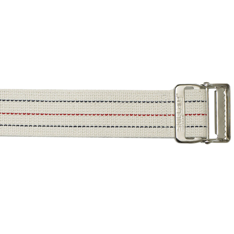 Skil-Care™ Heavy-Duty Gait Belt With Metal Buckle, Pinstripe, 72 Inch, Sold As 1/Each Skil-Care 252074