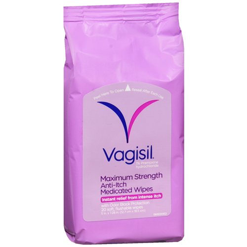 Vagisil, Wipe Anti-Itch Ms (12/Ct), Sold As 12/Carton Combe 01150906002