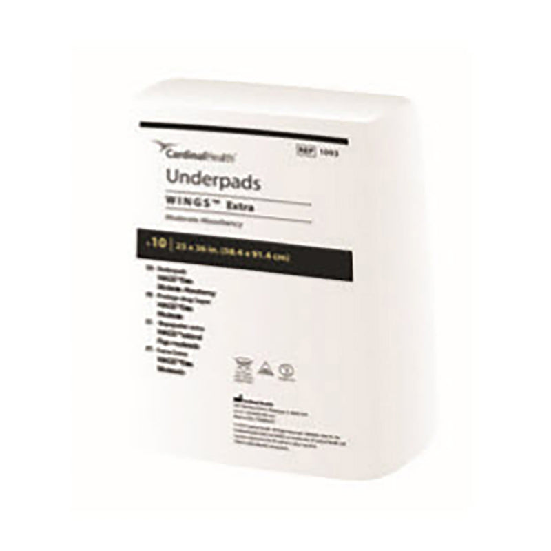 Simplicity Basic Underpad, Disposable, Light Absorbency, 23 X 36 Inch, Sold As 150/Case Cardinal 7176