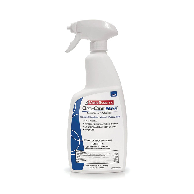 Micro Scientific Opti-Cide® Max Alcohol Based Surface Disinfectant Cleaner, Sold As 12/Case Micro M60036