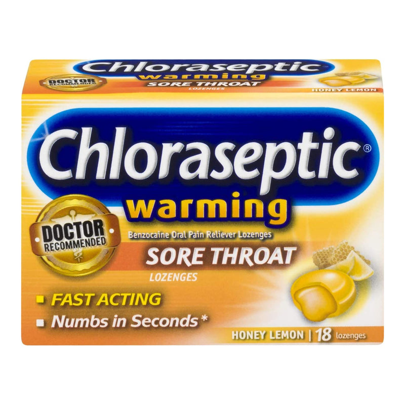 Chloraseptic Warming, Loz Honey Lemon (18/Ct), Sold As 18/Carton Med 67811210189