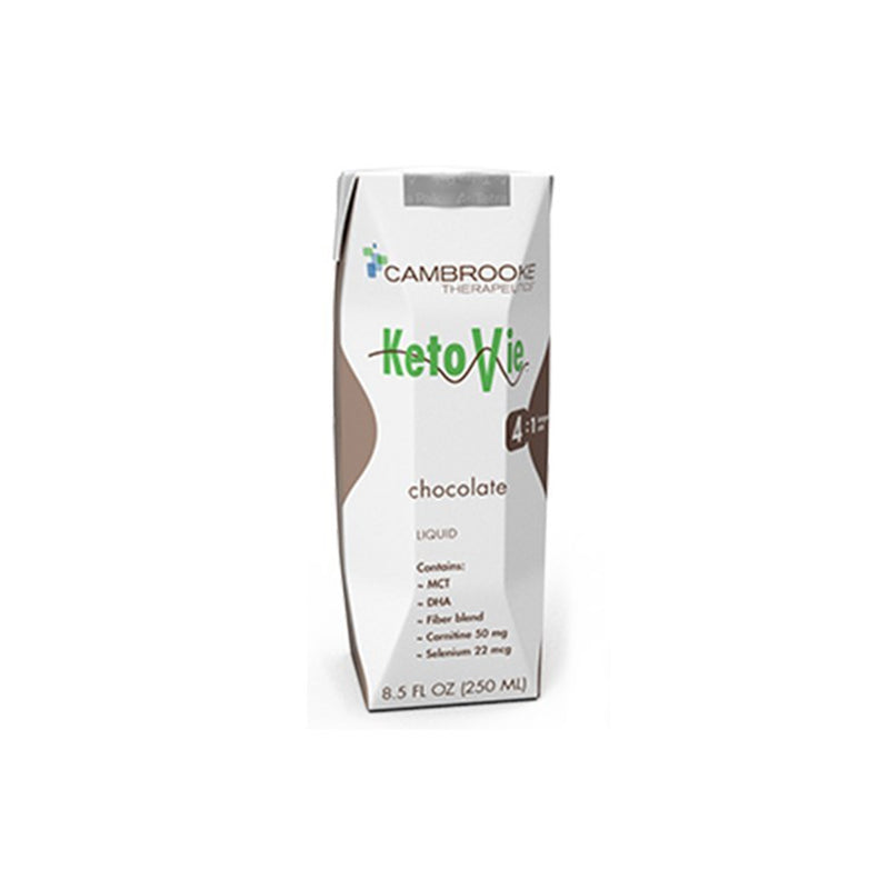 Ketovie™ 4:1 Chocolate Liquid For The Dietary Management Of Intractable Epilepsy, 8.5-Ounce Carton, Sold As 30/Case Cambrooke 50103