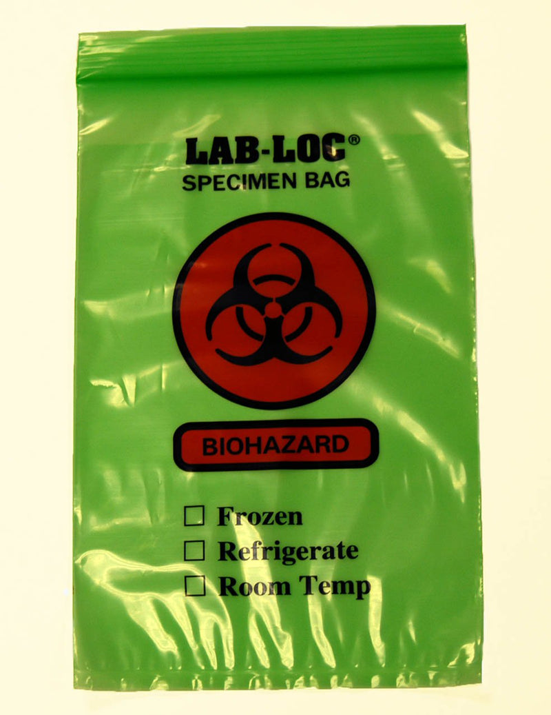Lab-Loc® Specimen Transport Bag With Document Pouch, 6 X 9 Inch, Sold As 1/Pack Elkay Lab20609Gr