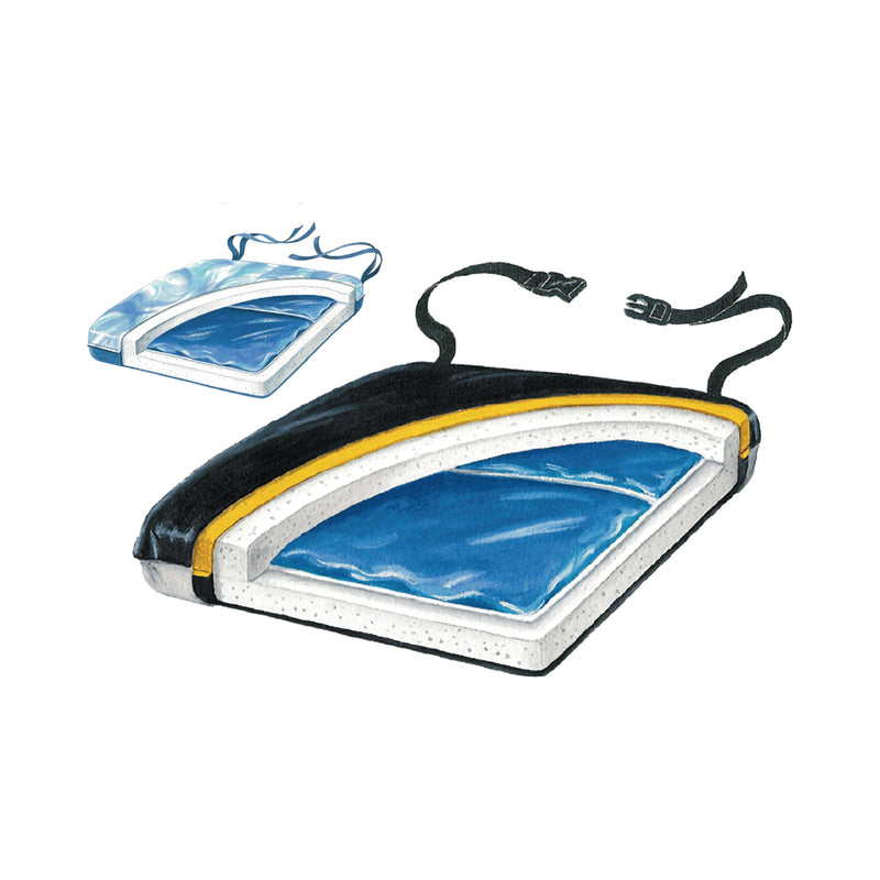 Skil-Care™ Thin-Line Seat Cushion Size 16 By 18, Sold As 1/Each Skil-Care 751171