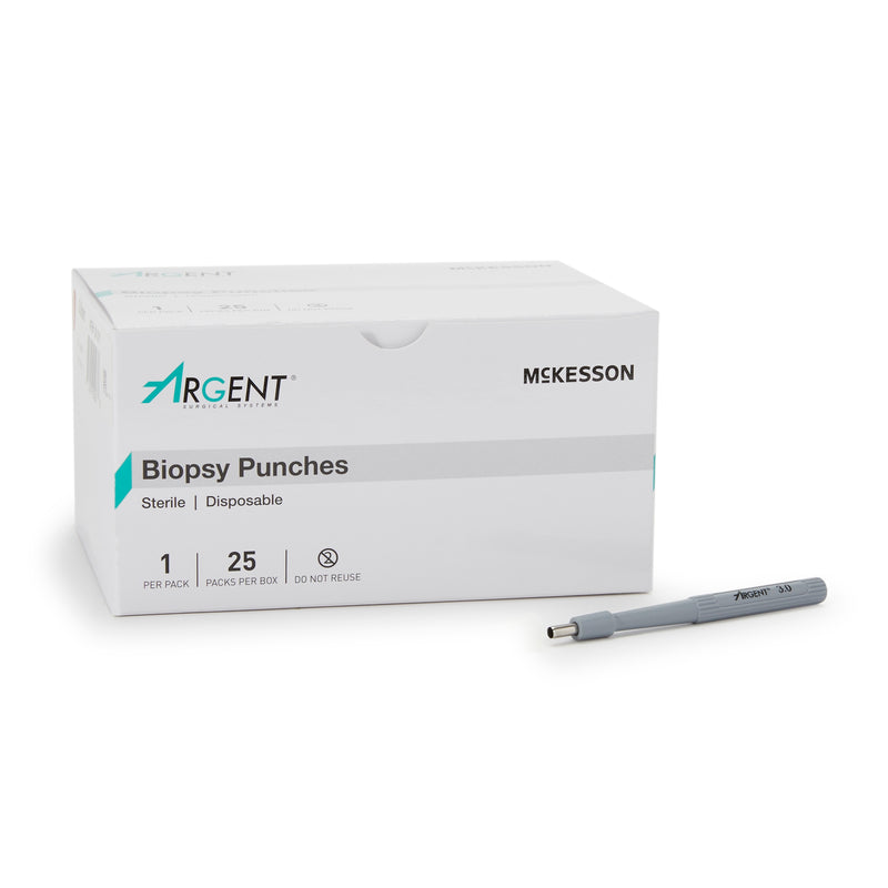 Mckesson Argent™ Disposable Biopsy Punches, 3.0 Mm, Sold As 25/Box Mckesson 16-1311