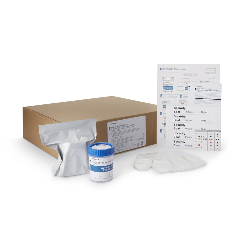 Mckesson 10-Drug Panel With Adulterants Drugs Of Abuse Test, Sold As 100/Case Mckesson 16-8105A3