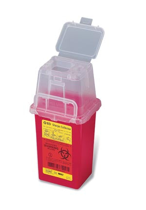 Bd Phlebotomy Sharps Collectors. Collector Sharps 1.5Qt Red36/Cs, Case