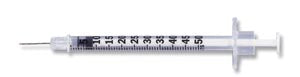Embecta Lo-Dose™ Insulin Syringes With Needles. Syringe 1/2Ml Lodose Insulin28Gx1/2 Ndl 100/Bx 5Bx/Cs, Case