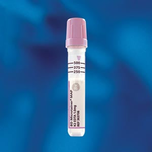 Bd Microtainer® Blood Collection Tubes. Microtube Auto Process Ke Edta1.0Mg 13X75Mm 50/Bx, Box