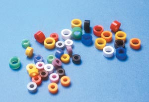 Pulpdent Code Rings. Code Ring, Standard Size, Blue, 50/Bx. Code Rings Blustd Size 50/Bx, Box