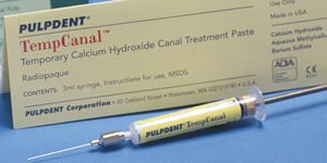 Pulpdent Tempcanal™ Canal Treatment Paste. Calc Hydroxide Paste Tempcanalpres Syr Needle 25 Ga 12/Pk, Pack