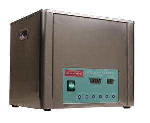 Brandmax Tri-Clean ™ Ultrasonic Cleaners. Cleaner Ultrasonic Ss W/Heat10L/2.64 Gal, Each