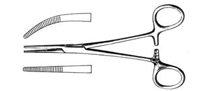Pmd Or Grade Kelly Forceps. Forceps, Curved, 5½". , Each