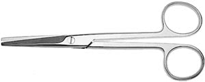 Pmd Or Grade Mayo Scissors. Mayo Scissors , Standard, Beveled Blades , Straight , Overall Length: 6¾" (17.1 Cm). , Each