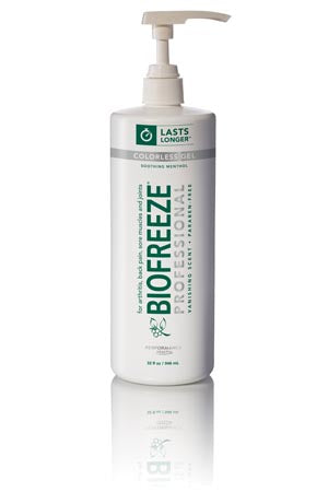 Rb Health Biofreeze Professional Topical Pain Reliever. Un1993 Pain Reliever 32Oz Gelpump Bio Prof 16/Cs (3209983), Case