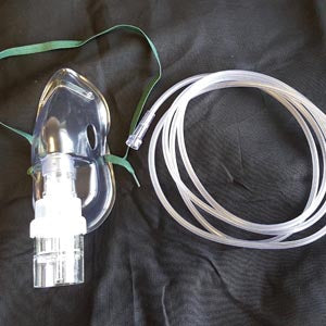 Med-Tech Nebulizers. Nebulizer With Mask, W/ 22Mm Connector, Adult, Elongated, 7' Star Tubing, 50/Cs (35 Cs/Plt). Neb W/Mask 22Mm Con Adultelong 7' 50