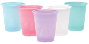 Mydent Defend Disposable Drinking Cups. Cups Plastic 5Oz Blu 1000/Cs, Case