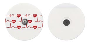 Bio Protech Telectrode Ecg Electrodes. Electrode Foam Adult Round55Mm 50/Pch 20Pch/Bx, Box