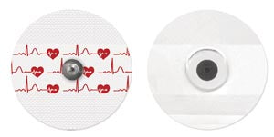 Bio Protech Telectrode Ecg Electrodes. Electrode Cloth Adult Round55Mm 50/Pch 20Pch/Bx, Box