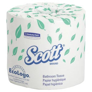 Kimberly-Clark Bathroom Tissue. Tissue Bathrm 2Ply Stndrd Rl550Sheets/Rl 80Rl/Cs, Case