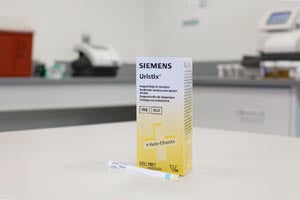 Siemens Reagent & Control Strips. Strips Reagent Uristix(10339520) 100/Btl 12Btl/Cs   , Bottle
