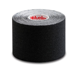 Mueller Kinesiology Tape. Kinesiology Tape, Continuous Roll, 2" X 16.4Ft, Black, Latex Free, 6 Rolls/Cs (Products Are Only Available For Sale In The U