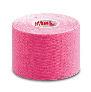 Mueller Kinesiology Tape. Kinesiology Tape, Continuous Roll, 2" X 16.4Ft, Pink, Latex Free, 6 Rolls/Cs (Products Are Only Available For Sale In The U.