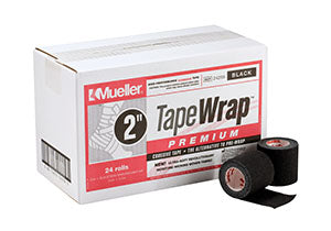 Mueller Tapewrap® Premium. 2" X 6 Yds, Black, 24 Rolls/Cs (Products Are Only Available For Sale In The U.S. Products Cannot Be Sold On Amazon.Com Or A