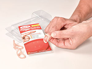 3 Point Products Oval-8® Finger Splints. Splint Finger Oval 8 Asstsz 5-6 Retail 3/Pk, Pack