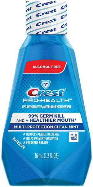 P&G Distributing Crest® Pro Health Rinse. Rinse Crest Prohealth Cleanmint 36Ml 48/Cs, Case