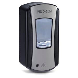 Gojo Provon® Ltx-12™ Dispensers. Dispenser Ltx Provon 1200Mlchrome/Blk 4/Cs, Case