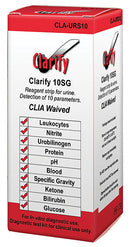 Clarity Diagnostics Urinalysis. Reagent Strips Clarify Urinevisual Read 100/Bx, Box