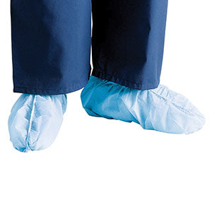 Cardinal Health Convertors® Shoe Covers. Mbo-Shoecover Antiskid Polypxl Bl 100/Bx 4Bx/Cs, Case