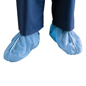 Cardinal Health Convertors® Shoe Covers. Mbo-Shoecover Antiskid Smsuniv Bl 100/Bx 4Bx/Cs, Case