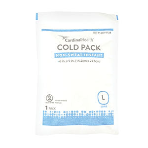 CARDINAL COLD PACK, NON-SWEAT, SMALL, 4.5" X 9", 24/CS   1/CASE 11440-512B **SO
