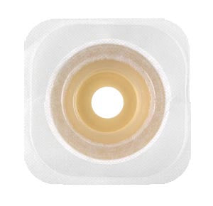 Convatec Esteem Synergy® Adhesive Coupling With Skin Barrier. Barrier Skin Stoma Precut Openw/Wh Tape Collr 1.25 4X4 10/Bx, Box