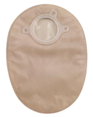 Convatec Natura® + Closed-End Pouch. Pouch Closed End 8In W/2Sidefilter Tan 1.75 Flange 30/Bx, Box