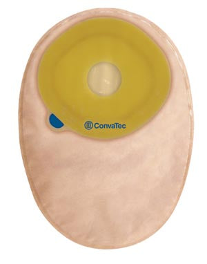 Convatec Esteem® + One-Piece Closed-End Pouch. Pouch Closed End 8In 2Side Pcfilter Opaq 1In Stoma 30/Bx, Box