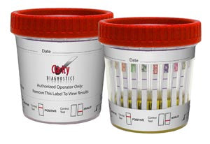 Clarity Diagnostics Drugs Of Abuse. Round Cup 12 Panel Opi30025/Bx, Box